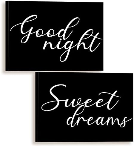BIWSHA szép Álmokat Jó Éjszakát Minimalista Vászon Fal Művészi Nyomatok Dekoráció Otthon Hálószoba Hálószoba Gyerekszoba,Hálószoba