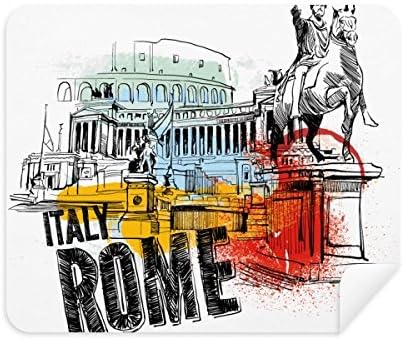 Olaszország Róma Táj Római Színház tisztítókendővel Képernyő Tisztító 2db Velúr Szövet