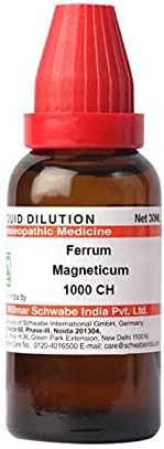 Dr. Willmar a Csomag India Ferrum Magneticum Hígítási 1000 CH Üveg 30 ml Hígító