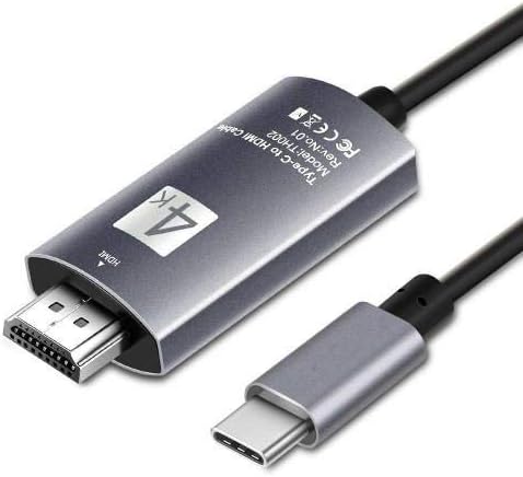 BoxWave Kábel Kompatibilis LG XBOOM Menj PN1 - SmartDisplay Kábel - USB-C-Típusú HDMI - (6 ft), USB C/HDMI-Kábel, LG XBOOM Menj