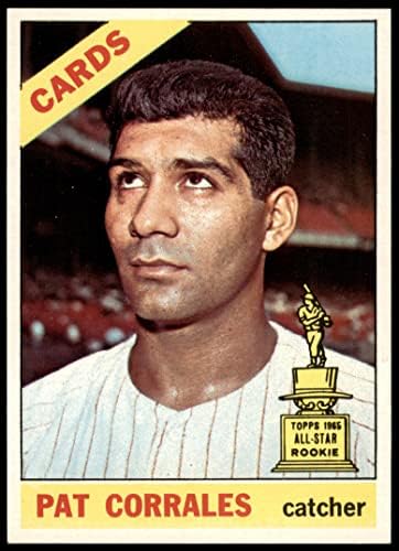 1966 Topps 137 Pat Corrales St. Louis Cardinals (Baseball Kártya) EX/MT+ Bíborosok