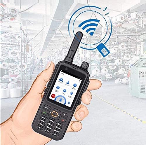 Inrico T320 4G Mobil Internet Rádió, WiFi, Bluetooth Rádió Kártyafüggetlen GSM Kompatibilis Zello Igazi AV Android 7.0 Hálózati