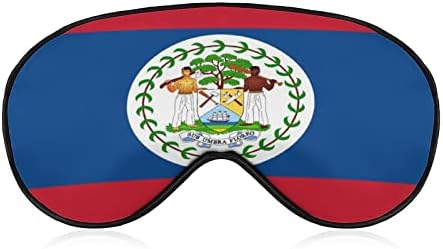 Zászló Belize Aludni Szem Maszk Aranyos Kendőt Szem Kiterjed Eyeshade a Nők a Férfiak Ajándékok