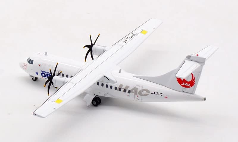 JC Szárnyak JAL HAC egy Világ ATR42-600 JA13HC 1/200 FRÖCCSÖNTÖTT Repülőgép Előre elkészített Modell
