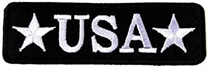 TH Taktikai USA Lap Csillag Amerikai MINKET Egyesült Államok Fekete Fehér Hímzett Applied Varrni Vas a Patch Kalap Kabátok Táskák,