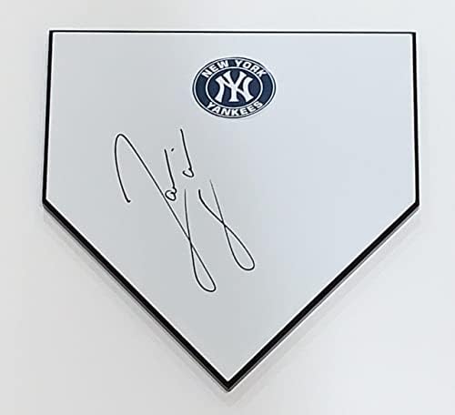Jameson Taillon Aláírt Home Plate-New York Yankees Aláírt - MLB Meccset Használt alapok