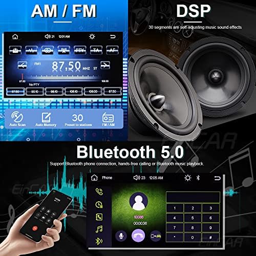 Dupla Din autórádió Rádió hangvezérlés Carplay Android Auto 7 Hüvelykes HD érintőképernyő Bluetooth MP5 Lejátszó, 2 USB,Bejárati Biztonsági