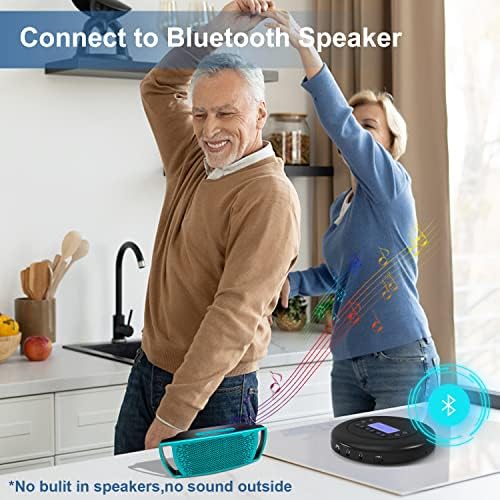 Bluetooth CD Lejátszó, CD Lejátszó, Hangszóró, 2 az 1-ben Készlet
