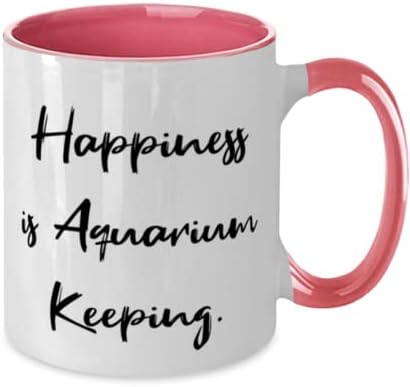 Olcsó Akváriumban Tartani, a Boldogság Akváriumban Tartani, Gyönyörű Két Hang 11oz Bögre Férfiak Nők
