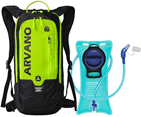 Arvano Hidratálás Hátizsák Csomag 2L TPU BPA Mentes Víz, Húgyhólyag -, Kis-Hegy Bike Víz Hátizsák Könnyű Kerékpár Daypack, 6L Mini