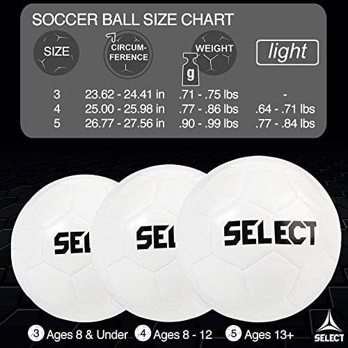 Válassza ki a Viking DB V22 Futball-Labda, 12-Labda Csomag Télikabát, Labda Táska, Kézi Pumpa, Fehér/Kék/Zöld, Méret 5