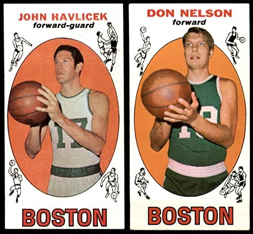 1969-70 Topps Boston Celtics Csapatát Meghatározott Boston Celtics (Set) VG+ Celtics