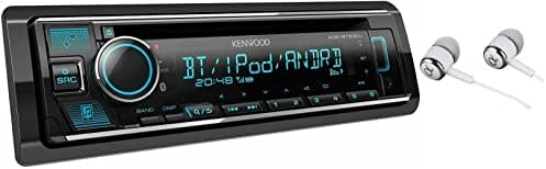 Kenwood Egységes DIN Bluetooth CD/AM/FM USB Aux Bemenet Autó Sztereó Receiver w/ Dual Telefon-Kapcsolat, a Pandora/Spotify/iHeartRadio,