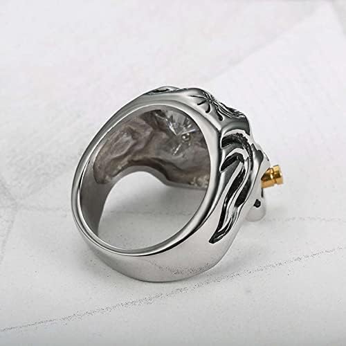Boldog Arcát Gyűrű Régi Klasszikus Pipe Gyűrű Gyűrű Hölgy (Egy, Egy Méret)
