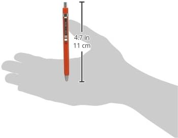 Koh-i-Noor 2mm Átmérőjű, Rövid Mechanikus Tengelykapcsoló-elvezetés Ceruza - Piros