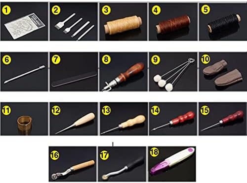 18 Db Kézműves Eszközök Meghatározott Alapvető Kézi Varrás Eszközei Fa Varrás Eszközök Varró Eszközök - (Szín: Kép 1)