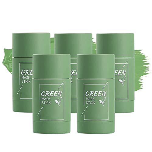 ASALADE Zöld Tea Maszk, Pórus kevésbé Mélyen Tisztít Zöld Tea Maszk Botot, Zöld Tea Maszk Stick Mitesszer Eltávolító, Mélyen