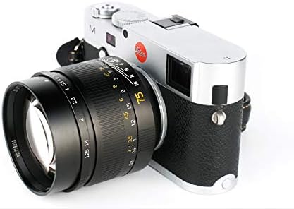 7 Kézművesek 75mm F1.25 Teljes Keret Kézi Fókusz Nagy fényerejű Portré a Kamera Lencséje a Leica M-Hegy tükör nélküli Fényképezőgép