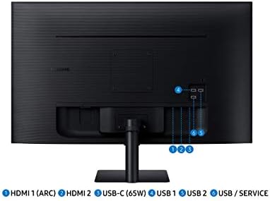 SAMSUNG 32 M7-es Smart Monitor&Streaming TV, 4K UHD, Adaptív Kép, Ultrawide Játék Megtekintéséhez, Nézni a Netflix, HBO, PrimeVideo, AppleAirplay,