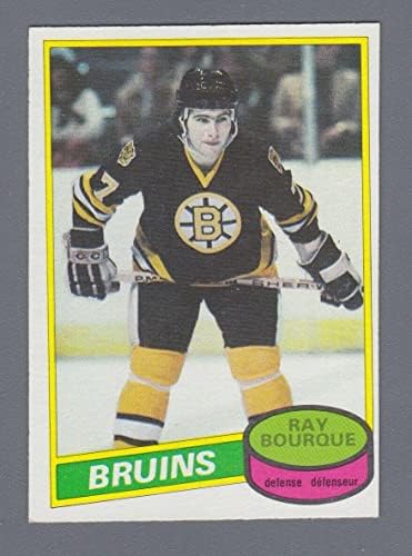 1980-81 O-Pee-Chee 140 Ray Bourque Boston Bruins Kezdő Hoki Kártya NM ds - Jégkorong Asztalon Kezdő Lapot