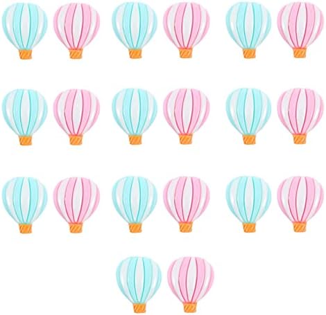 TOYANDONA Karperec Varázsa, Hűtő Berendezés 20db Hőlégballon Díszítmények Hőlégballon Kivágott DIY Kézműves Tantermi Berendezés Hirdetőtábla