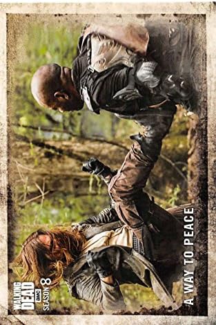 2018 Topps Walking Dead Season 8. Rész 132 Módon, hogy a Béke Trading Card Nyers (NM Közelében Menta vagy Jobb) Feltétel