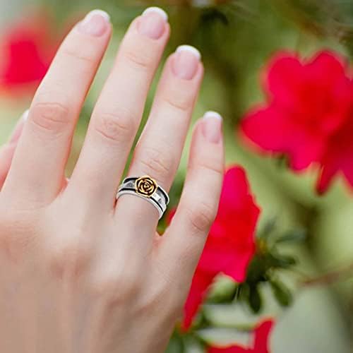 2023 Új Eljegyzési Intarziás Gyűrű Női Divat Női Gyűrű Gyémánt Ékszerek Személyiség Gyűrű Gyűrű Gyűrű Menő Fiú Gyűrűk (SL, 8)