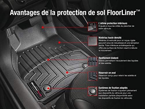WeatherTech Egyéni Alkalmas Hátsó FloorLiner a Lexus LS, Tan
