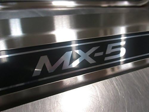 Mazda MX-5 Miata Új OEM ajtó küszöb trim lemezek (2) Eredeti tartozékok