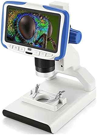 TREXD 200X Digitális Mikroszkóp 5 Kijelző Videó Mikroszkópot, elektronmikroszkópot Jelen Tudományos Biológia Eszköz