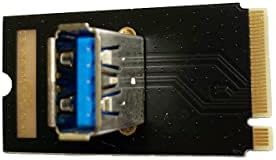 Thsion NGFF M. 2 USB pcie Kelő Adapter Alaplap, Adapter Kártya Kelő molex tápkábel Adapter BTC Bányászati Alaplap (Fekete)
