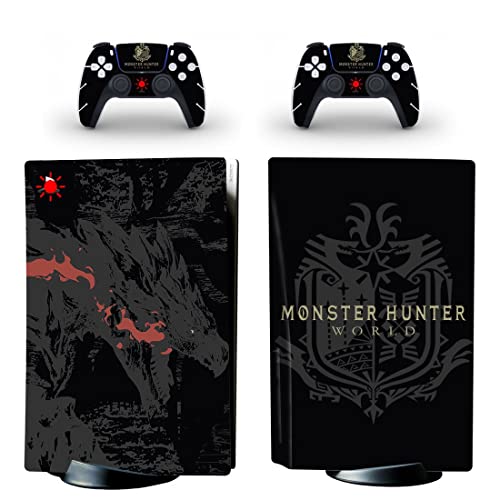 Játék Monster Astella Artemis Vadász PS4 vagy PS5 Bőr Matrica PlayStation 4 vagy 5 Konzol, 2 Vezérlők Matrica Vinil V15415