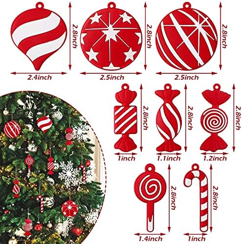 Karácsonyi Lollipop Dísz Candy Cane Lóg Karácsonyi Dekor Cukrot karácsonyfa Díszek Lógnak Fa Candy Hamis Lóg a nyalókát a Haza karácsonyfa