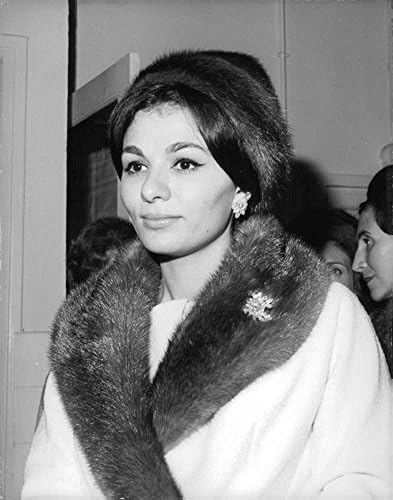 Vintage fotó, Portré Farah Pahlavi, 1962.