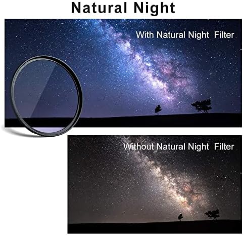 MOUDOAUER Ötvözet Fogalmát, Természetes Este Szűrő Ég Csillagászat fényszennyezés Csökkentése Szűrő a Canon a Nikon DSLR Tartozék