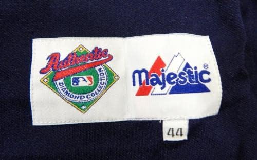 1990-es években Atlanta Braves 93 Játék Kiadott Haditengerészet Jersey gyakorlást 44 DP21643 - Játék Használt MLB Mezek