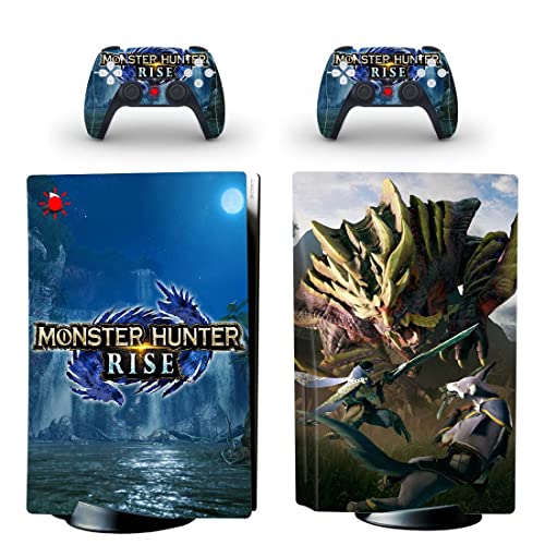 Játék Monster Astella Artemis Vadász PS4 vagy PS5 Bőr Matrica PlayStation 4 vagy 5 Konzol, 2 Vezérlők Matrica Vinil V15469