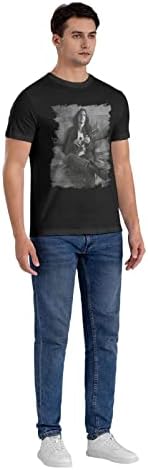 TRAYKO Férfi Pamut Rövid Ujjú Sleeve T-Shirt Alkalmi Grafikus Póló Póló Felső
