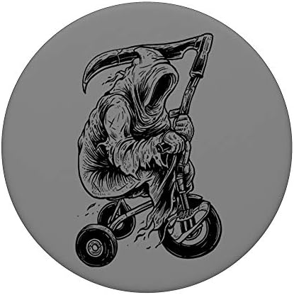 Vicces Halál Angyala kísérteties Kaszás ember egy tricikli PopSockets PopGrip: Cserélhető Markolat Telefonok & Tabletta