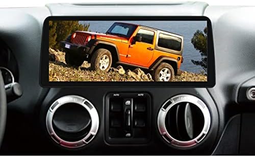 ZWNAV 12.3 hüvelykes érintőképernyő 1920x720 Felbontás Android Autó Rádió Jeep Wrangler JK 2011-2017 Sztereó Multimédia Lejátszó