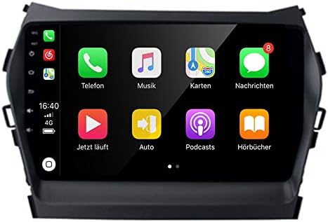 GOJOHO Android 12.0 Rádió Hyundai Santa fe ix45 2013-2017 9inch Tesla Stílus Autó-Dash GPS Navigációs IPS érintőképernyő, 2+32 GB Bluetooth-Ingyenes