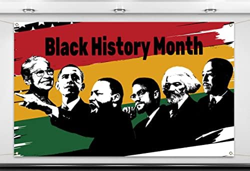 Nepnuser Fekete Történelmi Hónap Fotó Hátteret, Afro-Amerikai Híres Emberek, Fedett Kerti Parti Falat Háttér