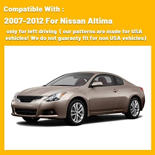 INUBOXES Műszerfal Műszerfal Borító Szőnyeg Pad Szőnyeg Nem Csúszik Egyéni Kompatibilis Nissan Altima 2007-2012 Protector