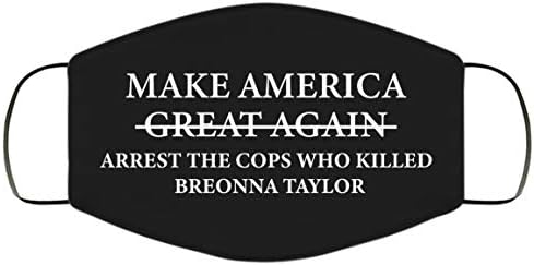 Letartóztatás a Rendőrök, Aki Megölte Breonna Taylor Arcát Maszk Igazságot Breonna Taylor Arcát Maszk