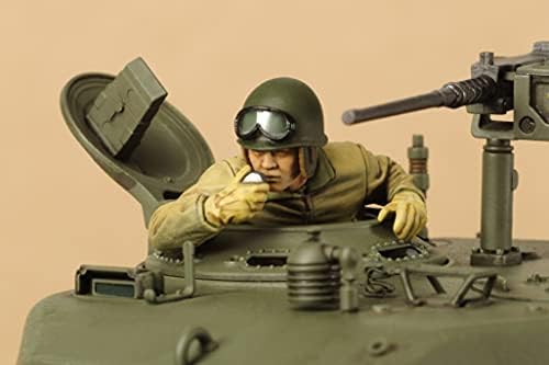 Tamiya 35346 1/35 MINKET Közepes Tank M4A3E8 Sherman Műanyag Modell Készlet