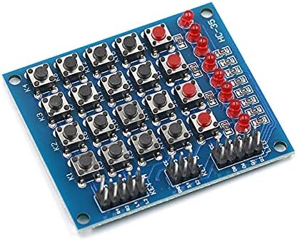 4X4-es Mátrix Billentyűzet Arduino Array Modul 16 Gombot, Nyomja meg a Gombokat, Tastatur Kapcsoló Kezelő Panel 4x4 Tasten