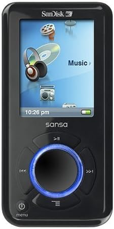 SanDisk Sansa e250 2 GB MP3 Lejátszó microSD bővítőhely (Fekete)