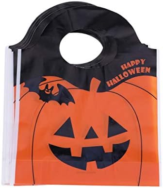 Abaodam Édesség Ajándék csomag 100 db Halloween Hordozható halloween csomagolás táska táska, Bevásárló tasak Táska, Bevásárló