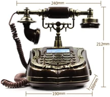 QUUL Hívófél-AZONOSÍTÓ Antik, Vezetékes Telefon, Telefon, Nagy Gomb Retro Vezetékes Telefon, Kihangosító, FSK/DTMF Kettős Rendszer