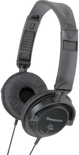 Panasonic RP-DJ120 Fejhallgató (Fül-Kupa) - Fekete (Megszűnt Gyártó által)